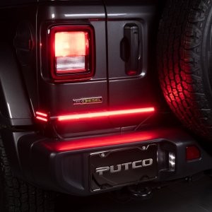 Ram 1500 Tailgate Light Bar - Putco - Blade LED, Plug-N-Play - Red/Amber/White - `19-`26