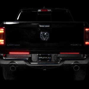 Ram 2500 Tailgate Light Bar - Putco - Blade Direct Fit - Red/White - `19-`26
