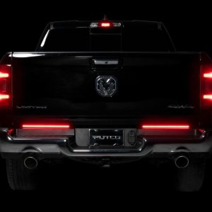 Ram 2500 Tailgate Light Bar - Putco - Blade Direct Fit - Red/White - `19-`26