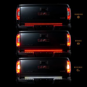 Chevrolet Colorado Tailgate Light Bar - Putco - Blade Direct Fit - Red/Amber/White - `15-`22