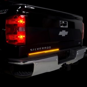 Dodge Ram Light Tailgate Bar - Putco - Blade Direct Fit - Red/Amber/White - `10-`26