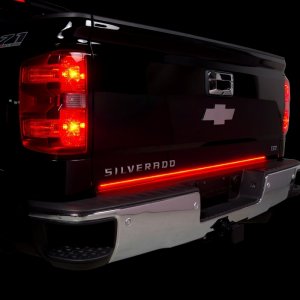 Ford Super Duty F250 Light Tailgate Bar - Putco - Blade Direct Fit - Red/Amber/White - `99-`16 Ford Super Duty F250 Light Tailgate Bar - Putco - Blade Direct Fit - Red/Amber/White - `99-`16