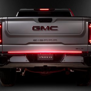 Chevrolet Silverado Tailgate Light Bar - Putco - Blade Direct Fit - Red / Amber / White - `20-`26