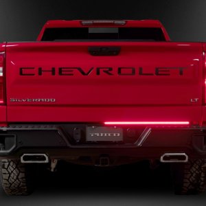 Chevrolet Silverado Tailgate Light Bar - Putco - Blade Direct Fit - Red/White - `20-`26