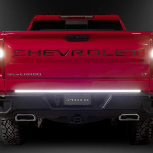 Chevrolet Silverado Tailgate Light Bar - Putco - Blade Direct Fit - Red/White - `20-`26