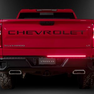 Ford F-Series Super Duty Tailgate Light Bar - Putco - Blade LED with Quick Connect Harness - Red - `17-`19