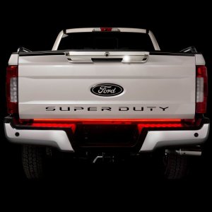 Ford F-Series Super Duty Tailgate Light Bar - Putco - Blade LED with Quick Connect Harness - Red - `17-`19