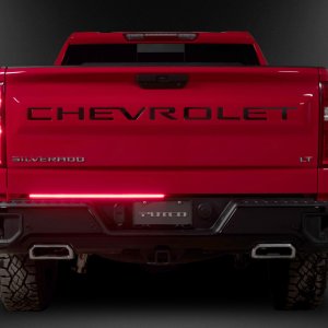 Ford F-Series Super Duty Tailgate Light Bar - Putco - Blade LED with Quick Connect Harness - Red - `17-`19