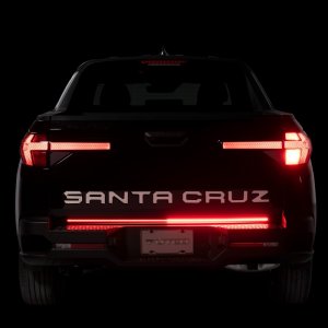 Hyundai Santa Cruz Tailgate Light Bars - Rear - Putco - Blade LED, Plug-N-Play - Red, Amber, White - `22-`26