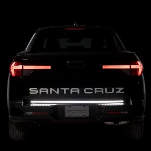 Hyundai Santa Cruz Tailgate Light Bars - Rear - Putco - Blade LED, Plug-N-Play - Red, Amber, White - `22-`26