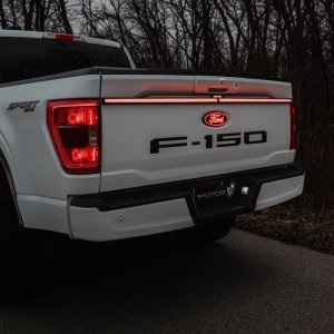 Ford F150 Tailgate Light Bar - Putco - Excalibur - Red - `21-`23