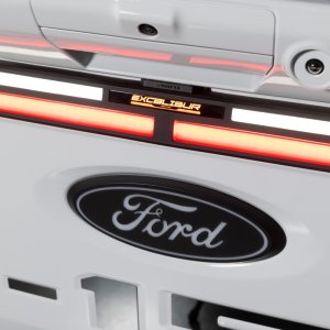 Ford F150 Tailgate Light Bar - Putco - Excalibur LED - Red - `21-`23