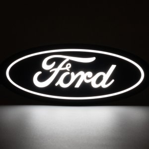 Ford F-150 LED Emblem - Front - Putco - Luminix - White - `15-`17