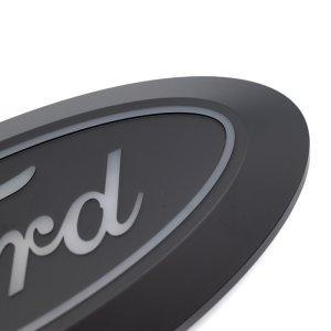 Ford F-150 Luminix LED Emblems - Front - Putco - 6,500K LED Output, Plug-and-Play Installation - White - `18-`20