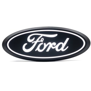 Ford Ranger LED Grille Emblem - Front - Putco - Luminix - White - `19-`24