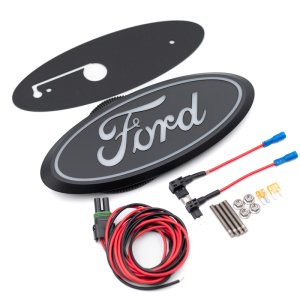 Ford Ranger LED Grille Emblem - Front - Putco - Luminix - White - `19-`24