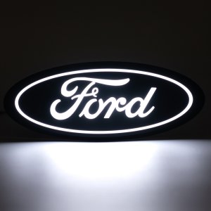 Ford Ranger LED Grille Emblem - Front - Putco - Luminix - White - `19-`24
