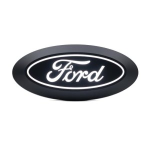Ford F450 LED Emblem - Front - Putco - Luminix - White - `17-`26