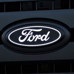 Ford Explorer LED Emblem - Front - Putco - Luminix - White - `20-`22