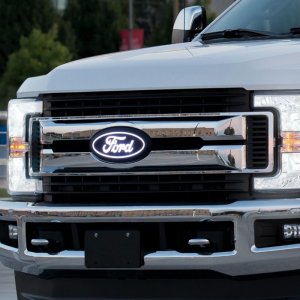 Ford Explorer LED Emblem - Front - Putco - Luminix - White - `20-`22