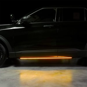 Ford Explorer Tailgate Light Bar - Putco - Blade Rocker Kits - Amber/White - `11-`23