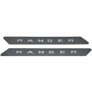 Ford Ranger Door Sills - Putco - Black Platinum with laser-etched RANGER logo (2 pcs) - Black Platinum - `19-`20 Ford Ranger Door Sills - Putco - Black Platinum with laser-etched RANGER logo (2 pcs) - Black Platinum - `19-`20