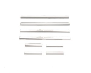 Chevrolet Silverado Door Sills - Putco - Chevrolet Etching - Stainless Steel - `14-`19
