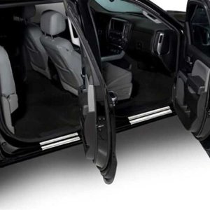 Chevrolet Silverado Door Sills - Putco - Chevrolet Etching - Stainless Steel - `14-`18 Chevrolet Silverado Door Sills - Putco - Chevrolet Etching - Stainless Steel - `14-`18