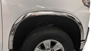 Chevrolet Silverado 1500 Fender Trim - Putco - Polished Stainless steel or Black platinum - `19-`26 Chevrolet Silverado 1500 Fender Trim - Putco - Polished Stainless steel or Black platinum - `19-`26