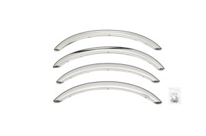 GMC Sierra HD Fender Trim - Putco - Stainless Steel - Polished Stainless steel or Black platinum - `07-`10