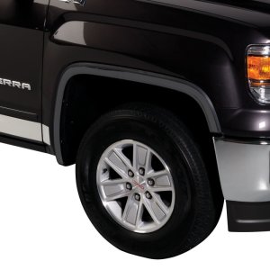 GMC Sierra 1500 Fender Trim - Putco - Black Platinum - Black - `14-`15