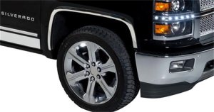 Chevrolet Silverado 1500 Fender Trim - Putco - Stainless Steel - `14-`15 Chevrolet Silverado 1500 Fender Trim - Putco - Stainless Steel - `14-`15