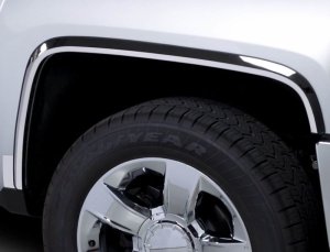 Chevrolet Silverado HD Fender Trim - Putco - Stainless Steel - `15-`19
