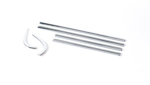 GMC Sierra Window Trim Accents - Putco - Chrome - `14-`18