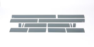 Chevrolet Silverado Rocker Panels - Putco - Black Platinum - Black - `07-`14 Chevrolet Silverado Rocker Panels - Putco - Black Platinum - Black - `07-`14