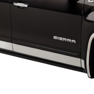 GMC Sierra 1500 Rocker Panels - Putco - Premium - Stainless Steel - `14-`18
