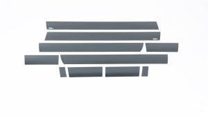 GMC Sierra 1500 Rocker Panels - Putco - Black Platinum - Black - `14-`18 GMC Sierra 1500 Rocker Panels - Putco - Black Platinum - Black - `14-`18