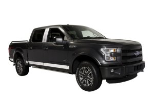 Ford F-150 Rocker Panels - Putco - Stainless Steel - `15-`20 Ford F-150 Rocker Panels - Putco - Stainless Steel - `15-`20