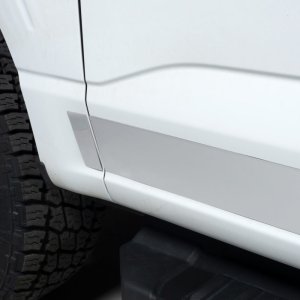 Ford F-150 Rocker Panels - Putco - Putco Premium Stainless Steel - Stainless Steel - `15-`20