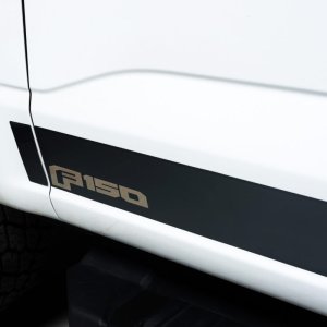 Ford F-150 Rocker Panels - Putco - Platinum - Black - `15-`20 Ford F-150 Rocker Panels - Putco - Platinum - Black - `15-`20