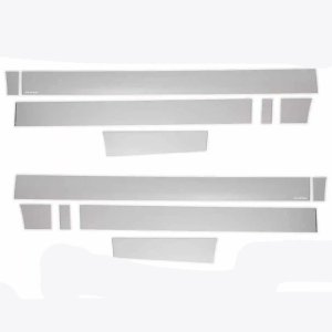 Ford F350 Steel Rocker Panels - Putco - Premium - Stainless Steel - `11-`16