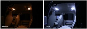 Ford F-250 Super Duty Premium LED Dome Lights - Putco - Ultra-White 13000K - `08-`10