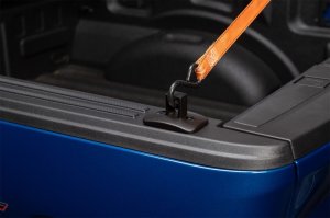 Chevrolet Silverado HD Push-Up Tie Downs - Rear - Putco - Black - `15-`19