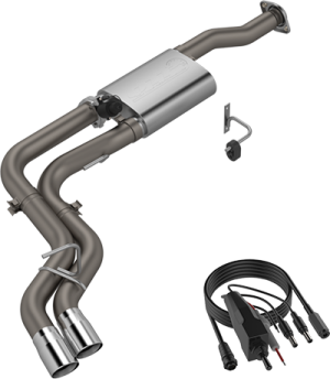 Ford F-150 Performance Exhaust - QTP - Screamer Cat Back - `15-`20 Ford F-150 Performance Exhaust - QTP - Screamer Cat Back - `15-`20