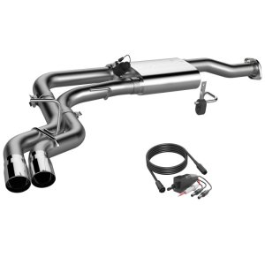 Ford F-150 Performance Exhaust - QTP - Screamer Cat Back - `15-`20 Ford F-150 Performance Exhaust - QTP - Screamer Cat Back - `15-`20
