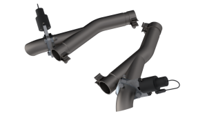 Dodge Durango Performance Exhaust - QTP - Aggressor Cutout Pipes - `11-`24