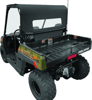 Polaris Ranger 150 EFI Roof, Windshield & Rear Panel Kit - QuadBoss - HMWPE - `18-`22