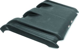 Honda SXS700M2 Pioneer Roof - QuadBoss - 2-Piece, 47-1/4 in., x 31 in. - Black - `14-`21