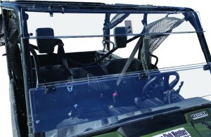 Honda SXS1000 Pioneer 1000 Windshield - QuadBoss - Folding - `16-`22