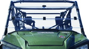 Honda SXS1000 Pioneer 1000 Windshield - QuadBoss - Folding - `16-`22